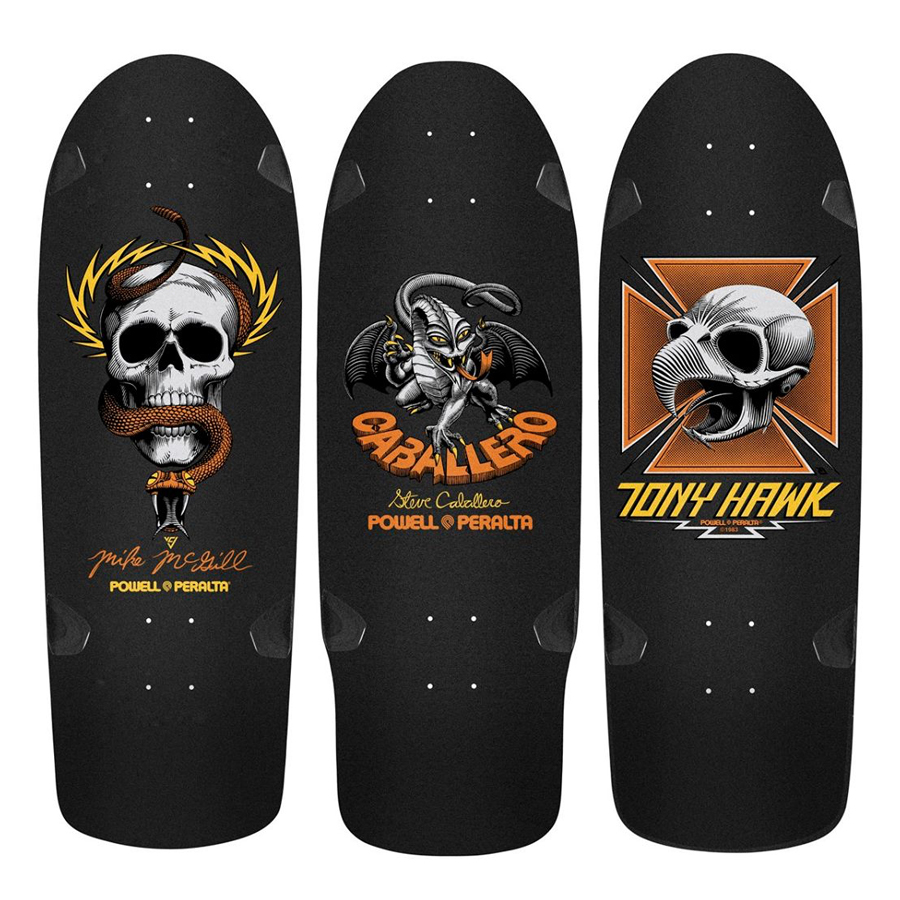 Skateboard art by Powell Peralta