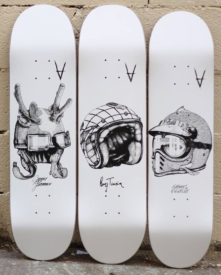 Helmut Antiz skateboards series