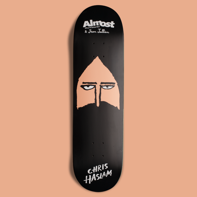 Jean Jullien skateboards for Almost