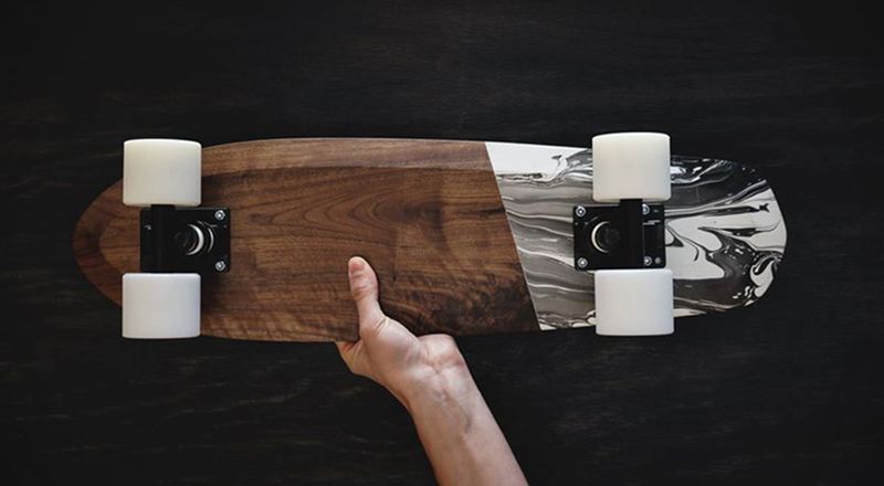 Rollholz skateboard by Tom Wilhelm