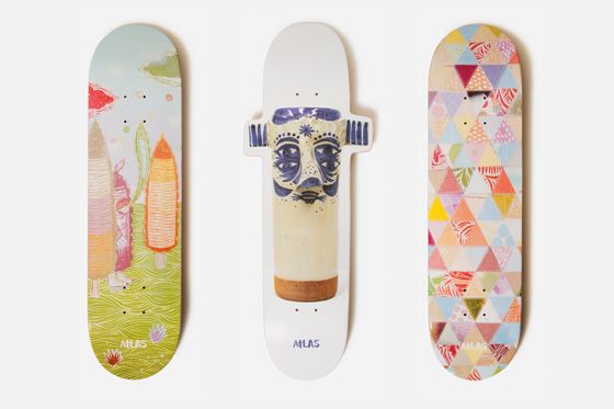 Thomas Campbell x Atlas Skateboard