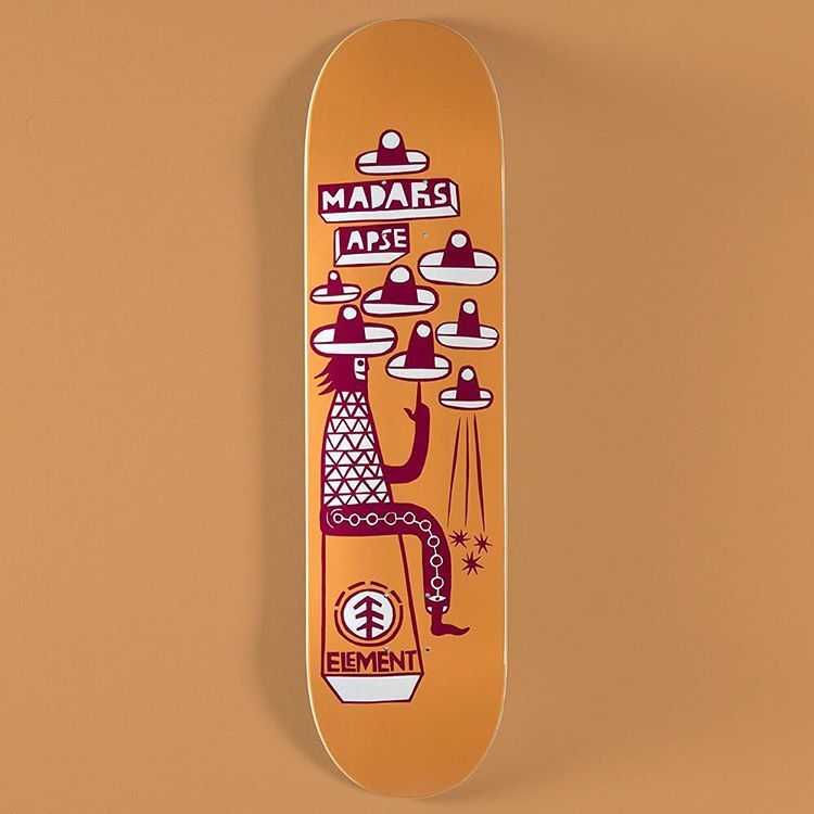 Element x Fernando Elvira skateboards