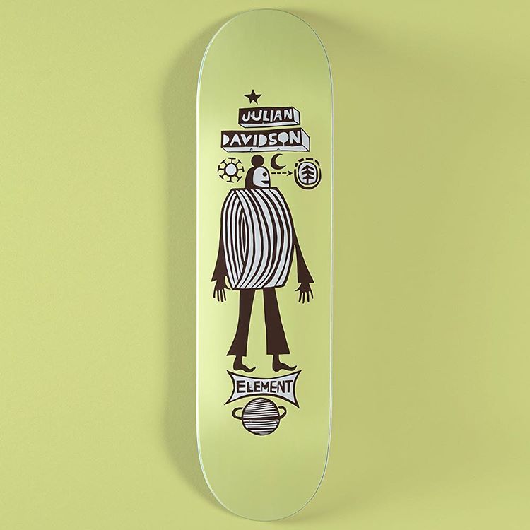 Element x Fernando Elvira skateboards