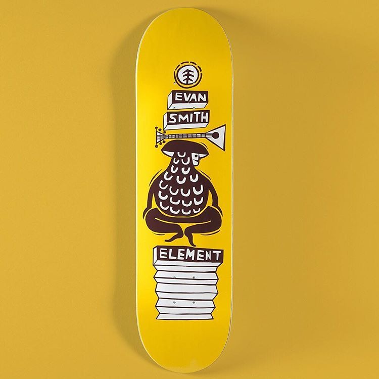 Element x Fernando Elvira skateboards