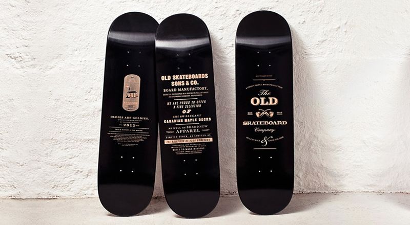 Black series by Old Skateboards