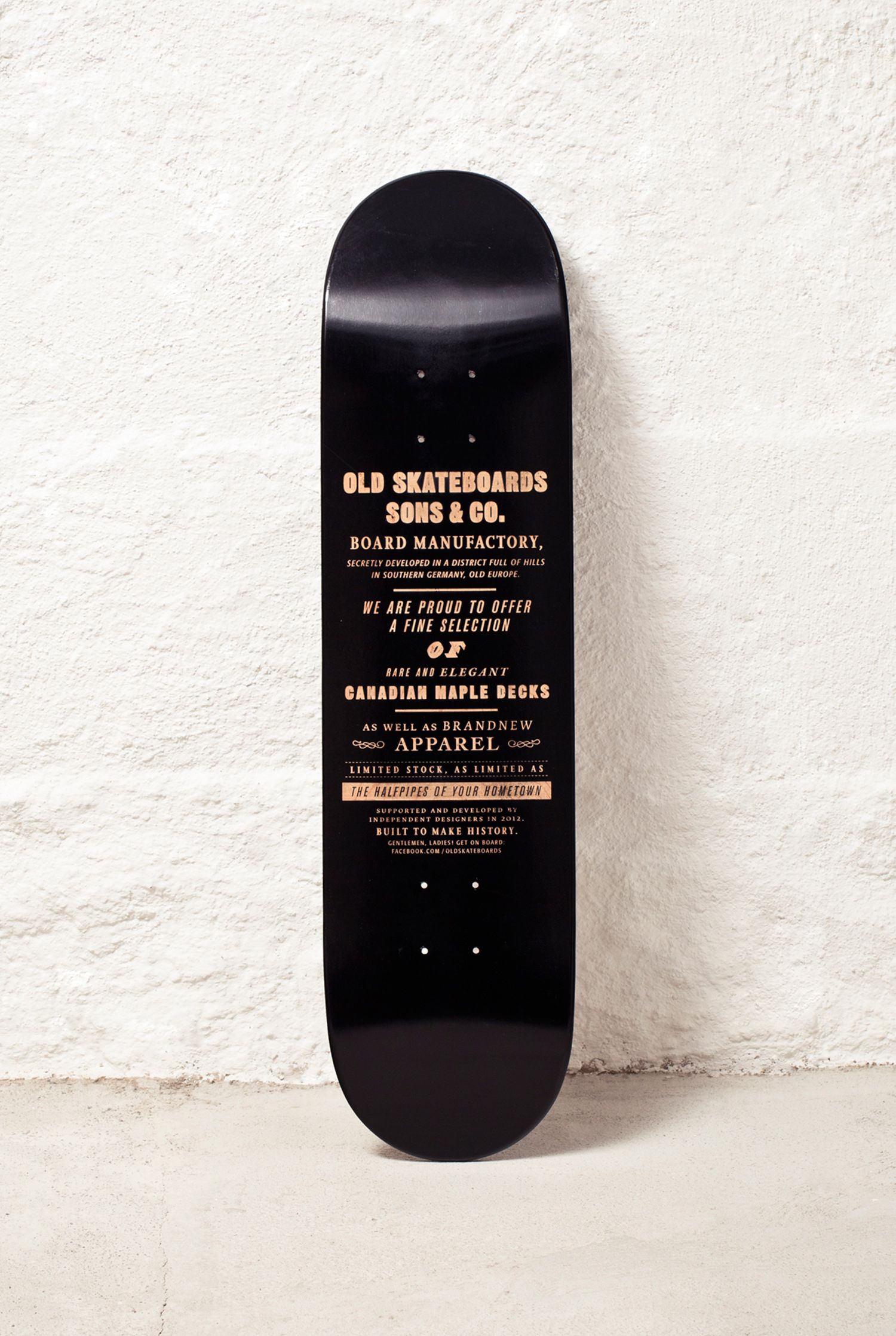 Black series by Old Skateboards