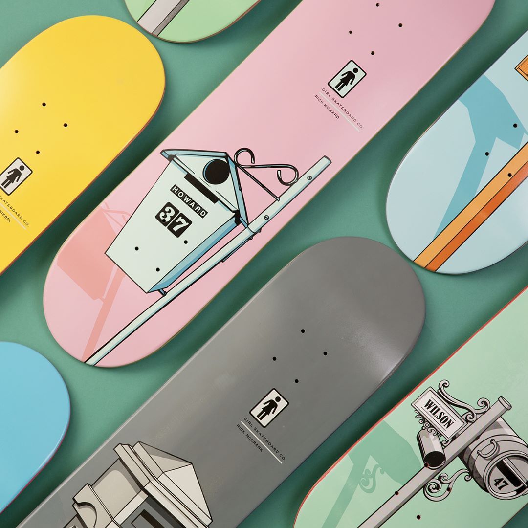 Letterbox series by Girl Skateboards