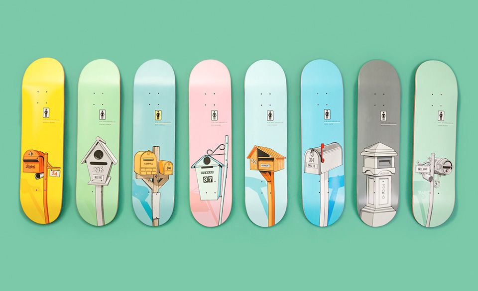 Letterbox series by Girl Skateboards