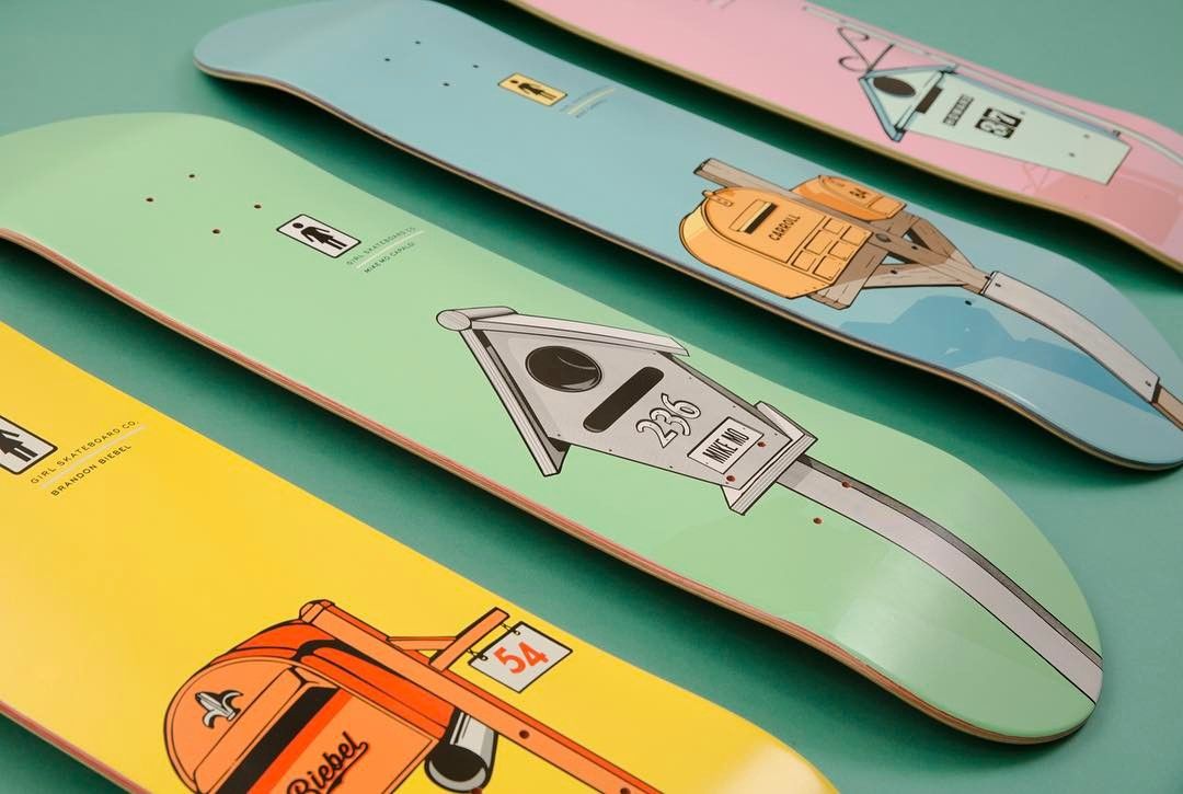 Letterbox series by Girl Skateboards