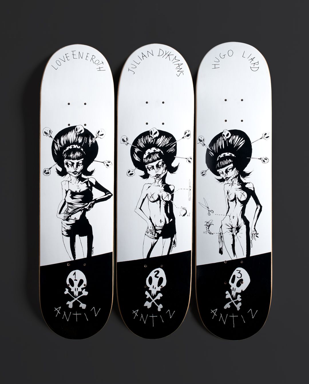 Jean-Luc Navette x Antiz Skateboards