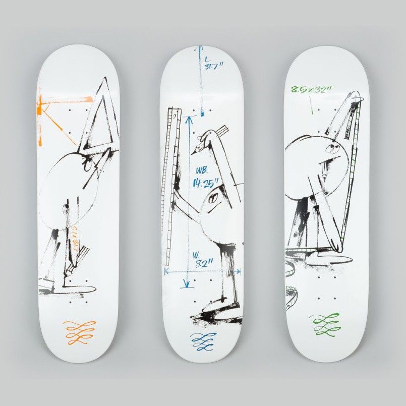 James Jarvis skate art