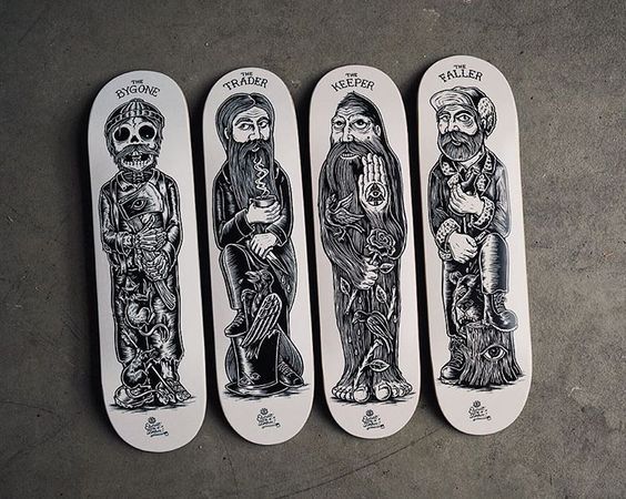 The family series by Chad Eaton x Element Skateboards