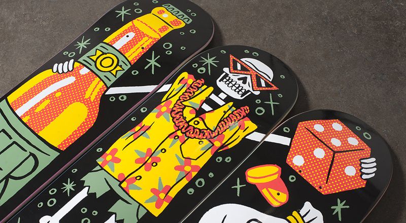 Vices par Darkstar Skateboards x Luke Pelletier