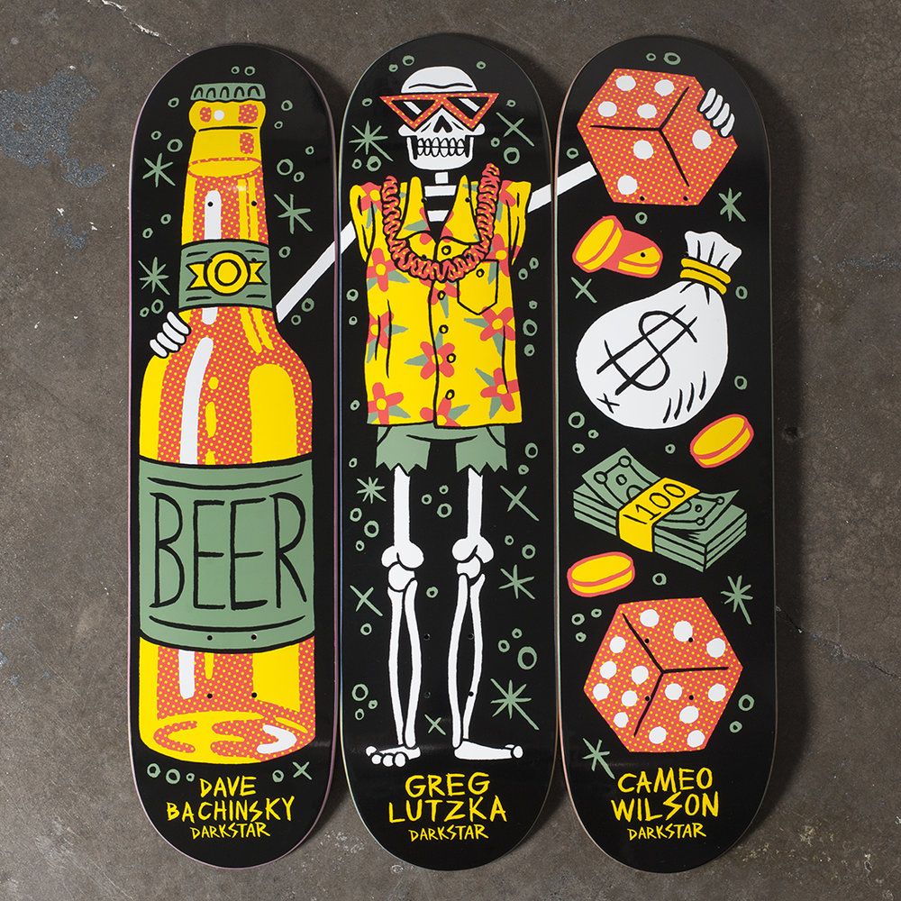 Vices par Darkstar Skateboards x Luke Pelletier