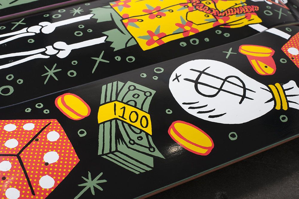 Vices par Darkstar Skateboards x Luke Pelletier