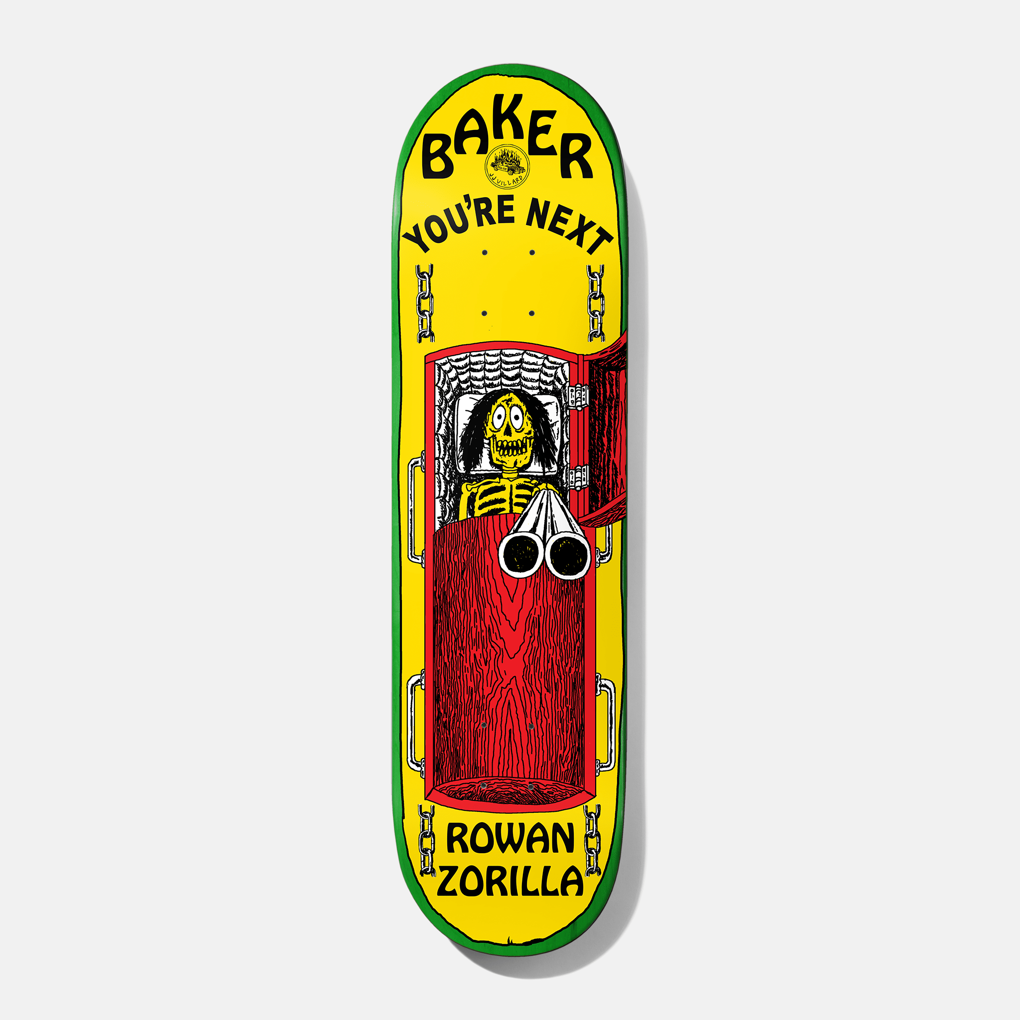 J.J. Villard series x Baker Skateboards