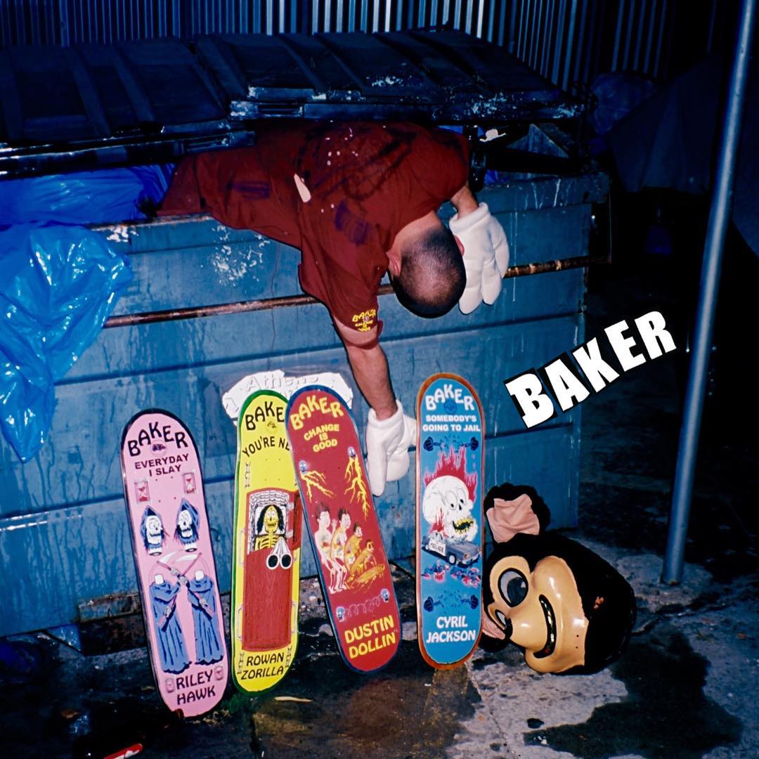 J.J. Villard series x Baker Skateboards
