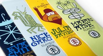 Taldea series by Fernando Elvira x Element Skateboards