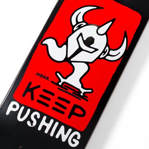 Keep Pushing by Meka x Darkstar Skateboards