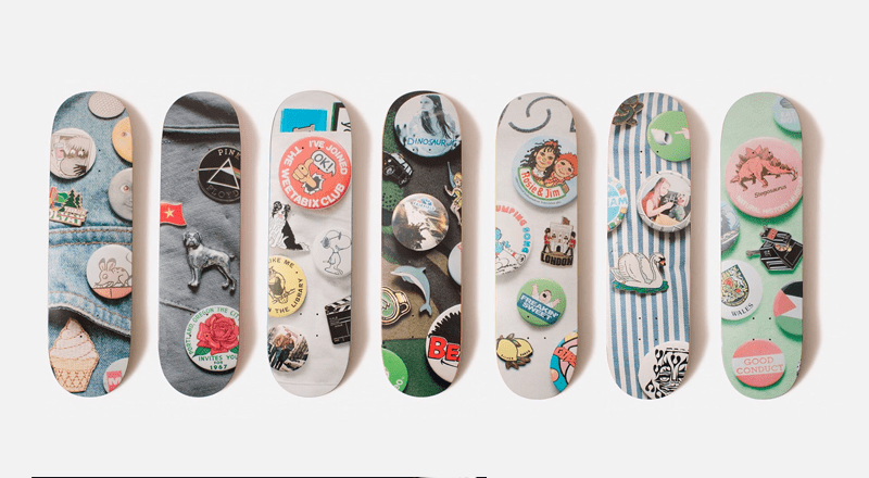 Enamel series by Isle Skateboards