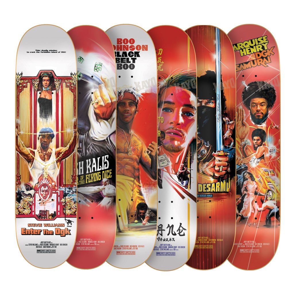 Kung Fu Series Dgk Skateboards 15