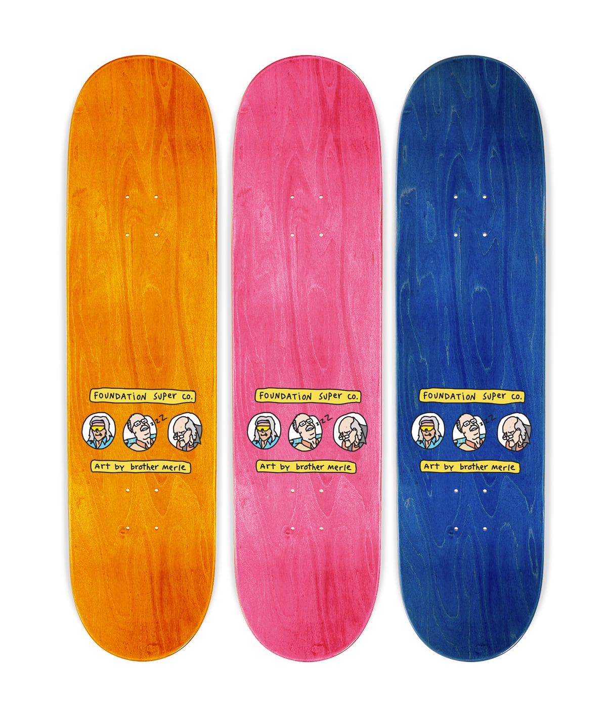 Fondation Brother Merle Skateboards 4