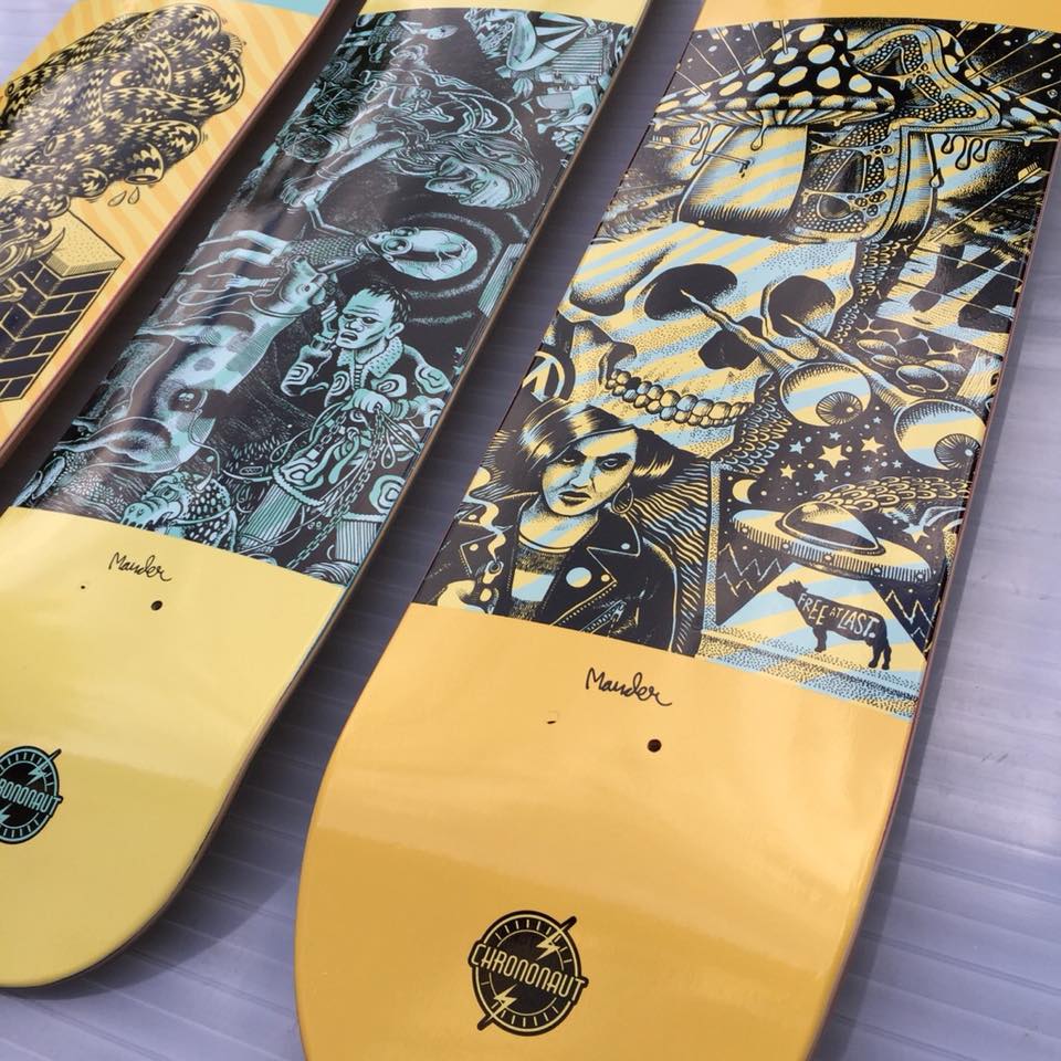 Mander Chrononaut Skateboards 2