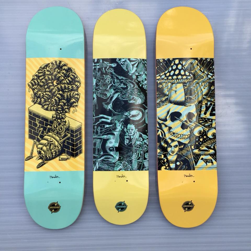 Mander Chrononaut Skateboards 3