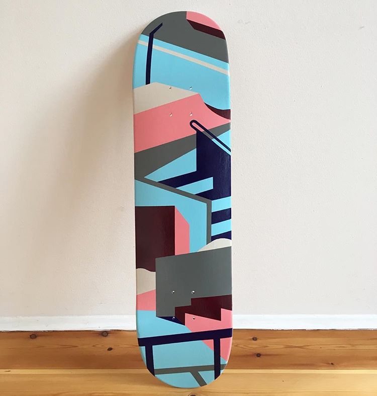 Maria Giemza Skateboard Deck