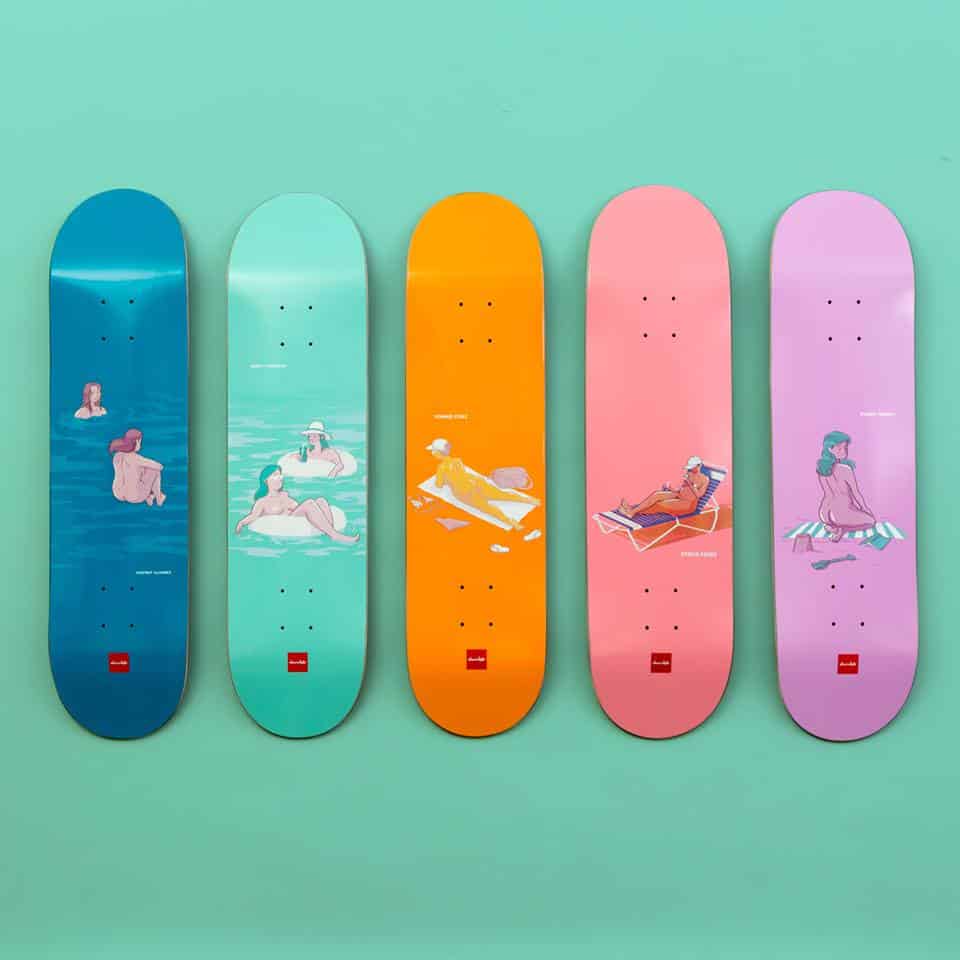 Sunbather Series Chocolate Skateboards 9