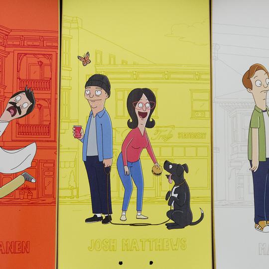 Bobs Burger Habitat Skateboards 12