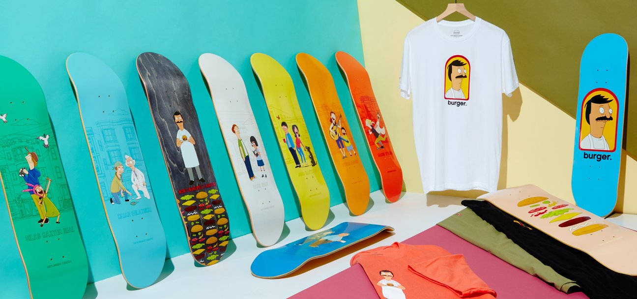 Bobs Burger Habitat Skateboards 8