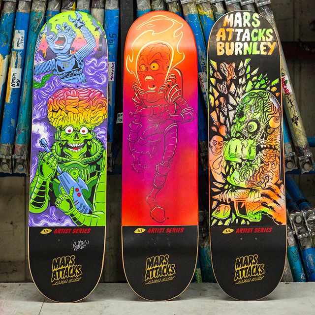 Mars Attack Santa Cruz Skateboard 15