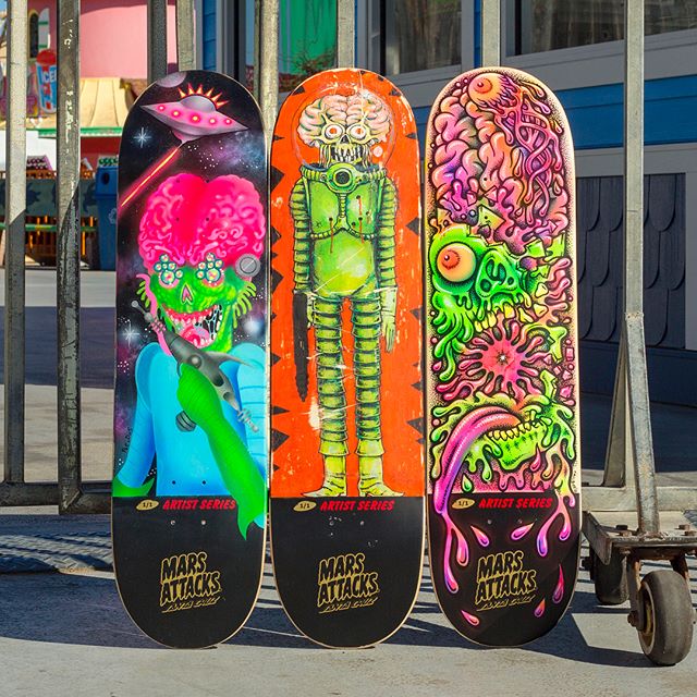 Mars Attack Santa Cruz Skateboard 17