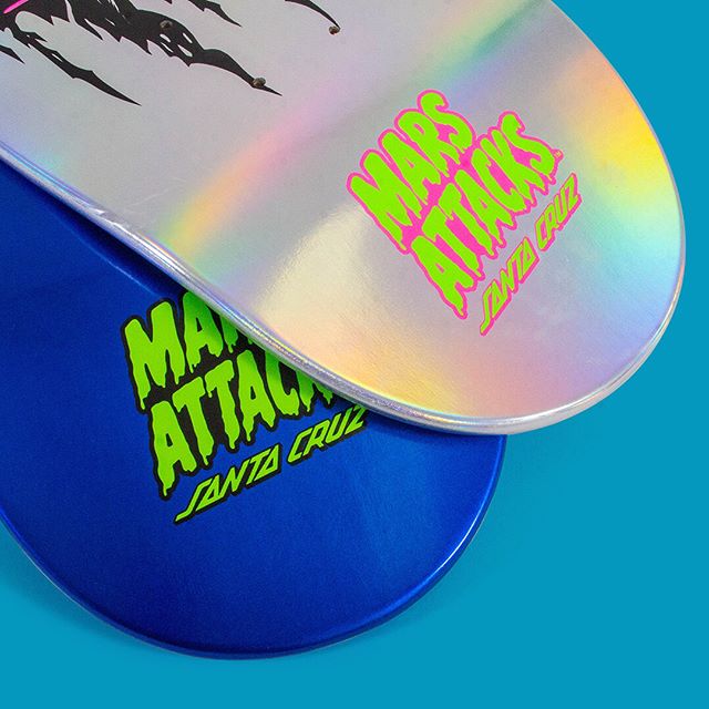 Mars Attack Santa Cruz Skateboard 29
