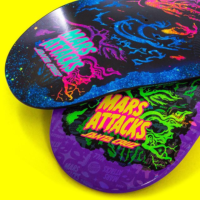 Mars Attack Santa Cruz Skateboard 31