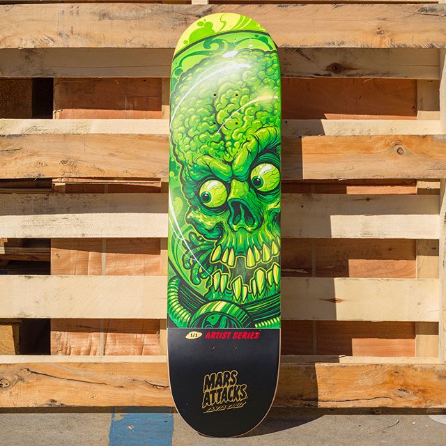 Mars Attack Santa Cruz Skateboard 4