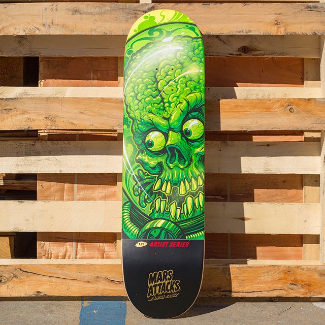 Mars Attack Santa Cruz Skateboard 4