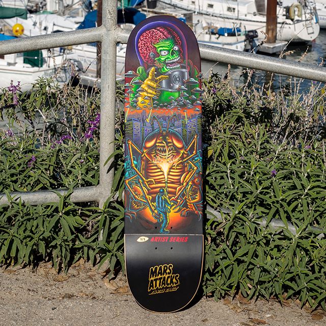 Mars Attack Santa Cruz Skateboard 5