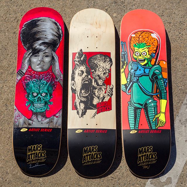 Mars Attack Santa Cruz Skateboard 6