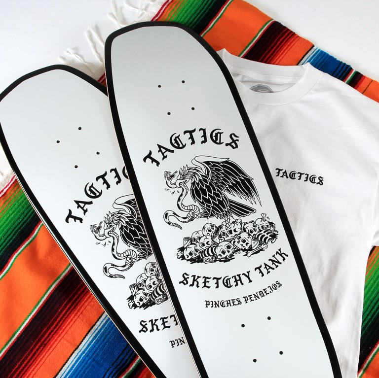 Sketchy Tank Tactics Skateboard 2