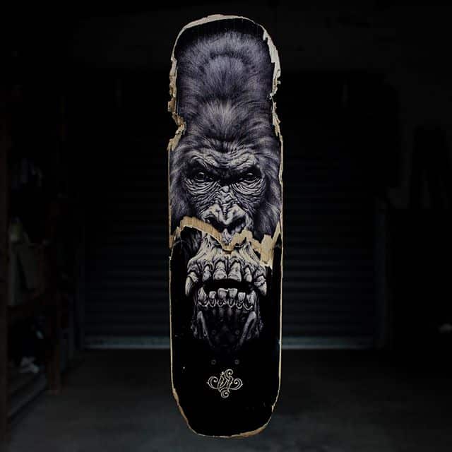 Gorilla Skateboard By Skraal 2