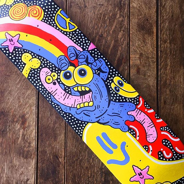 Sam Taylor Custom Board For Santa Cruz Skateboards 5