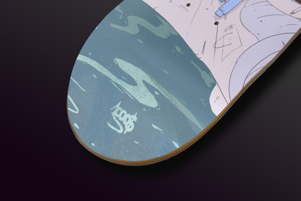 Guillaume Mille Skateboard Deck 8