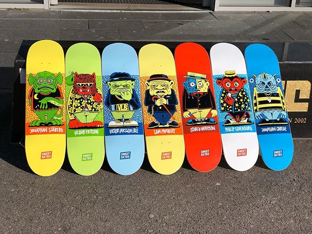 Character Series By Mander Sweet Skateboards 1