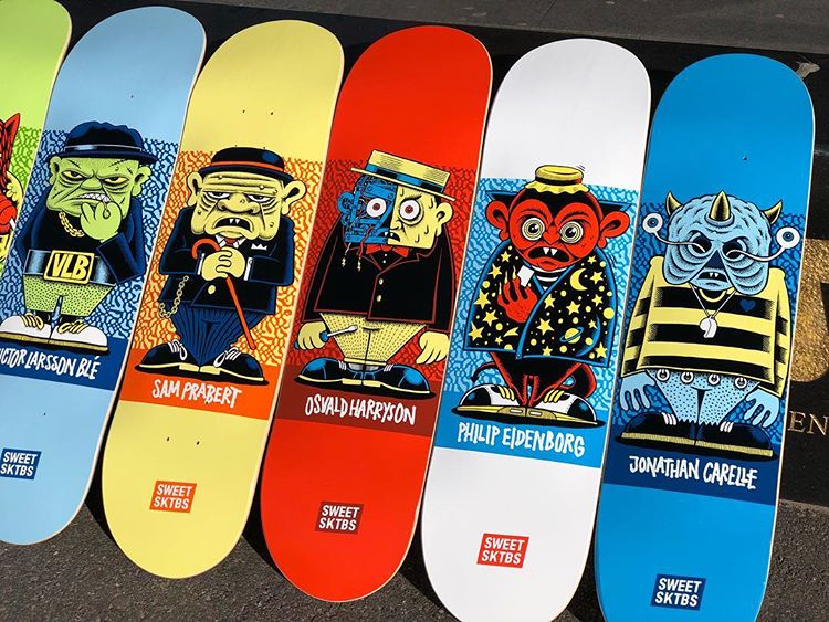 Character Series By Mander Sweet Skateboards 3