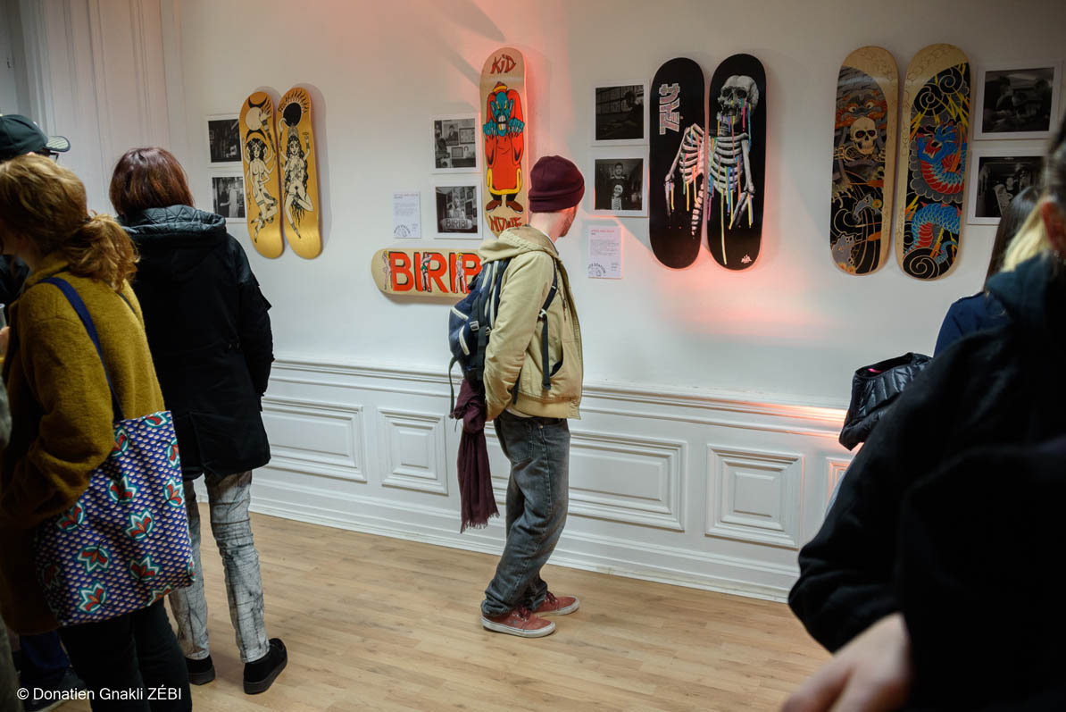 Skate Station 002 Inking Board Vernissage 11