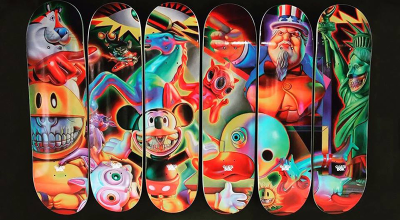 Ron English Dgk Skateboards Series