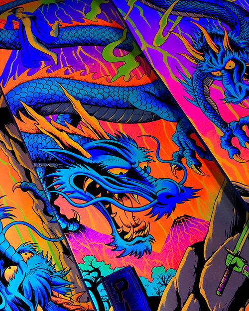 Blacklight Series By Darkstar Skateboards 9