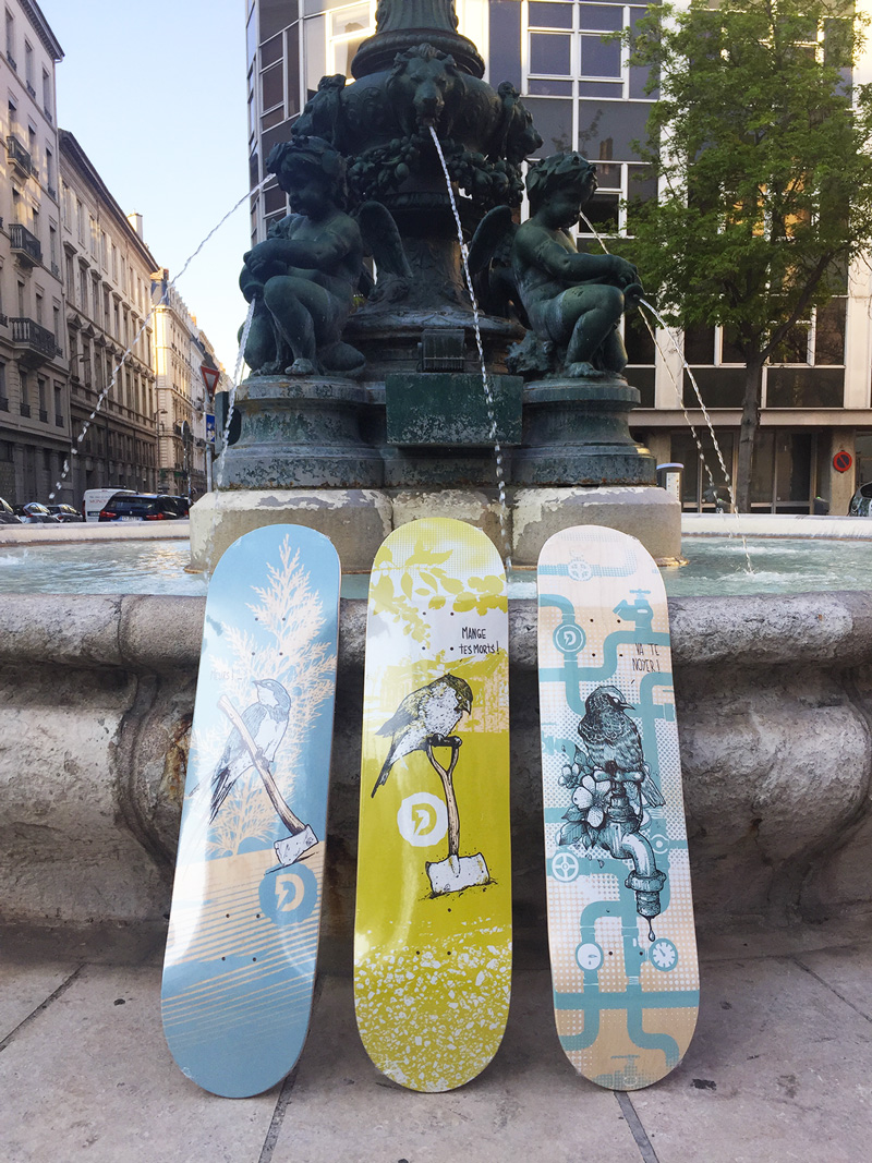 Lo Series By Laurent Claveau Doble Skateboards 1
